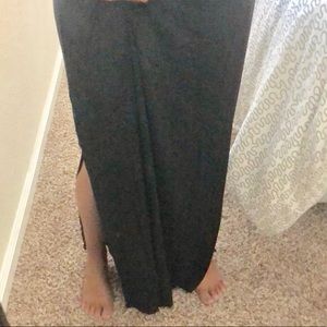 Old Navy Long midi maxi skirt with slits